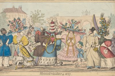 مسوخ 1827 بواسطة Robert Isaac Cruikshank