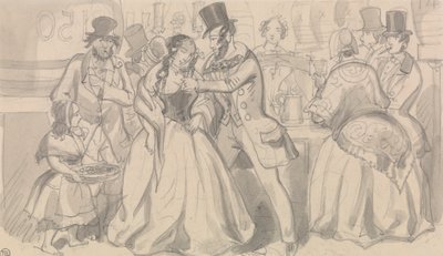 المرطبات العامة في المجتمع المنخفض بواسطة Robert Isaac Cruikshank