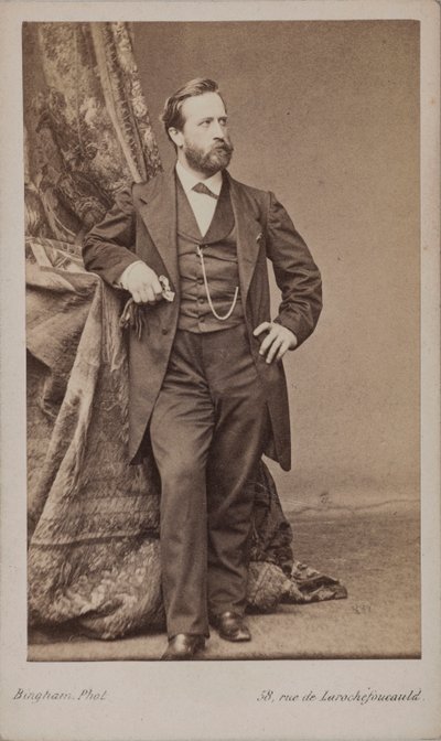 صورة للرسام لودفيج كناوس 1829-1910. بواسطة روبرت جيفرسون بينغهام