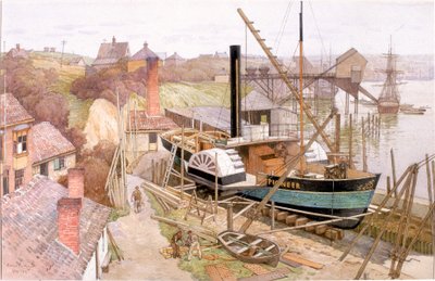 على نهر التاين بواسطة روبرت جون سكوت بيرترام