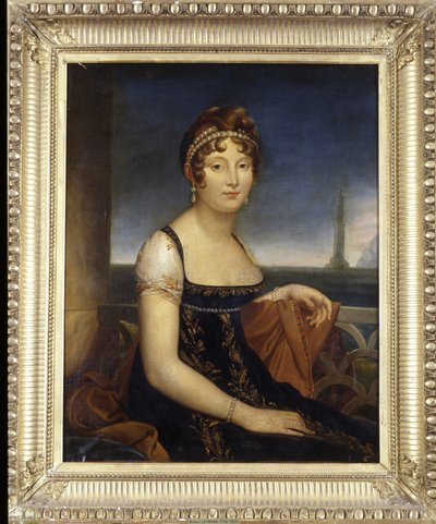 دعت ماري بوليت بولين بونابرت ، الأميرة بورغيزي (أخت نابليون الأول) - روبرت لوفيفر (1756-1830) بواسطة روبرت ليفيفر