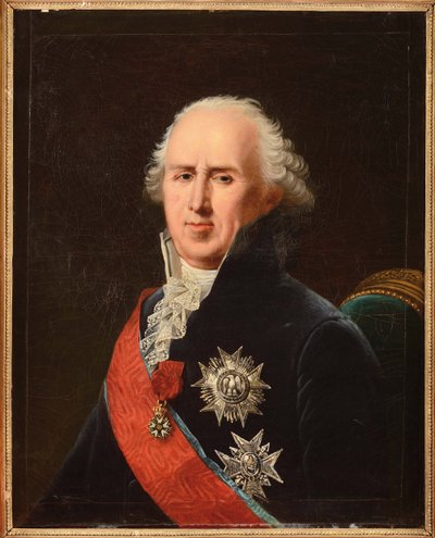 صورة تشارلز فرانسوا (تشارلز فرانسوا) ليبرون (1739-1824) ، دوك دي بلايسانس ، لوفيفر ، روبرت (1756-1830). زيت على قماش بواسطة روبرت ليفيفر