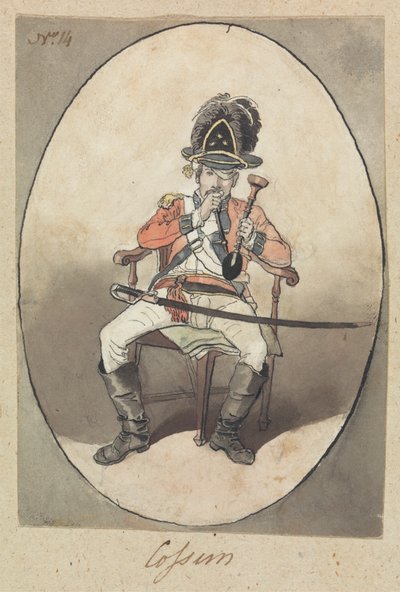 A Sepoy Jamader بواسطة روبرت مابون