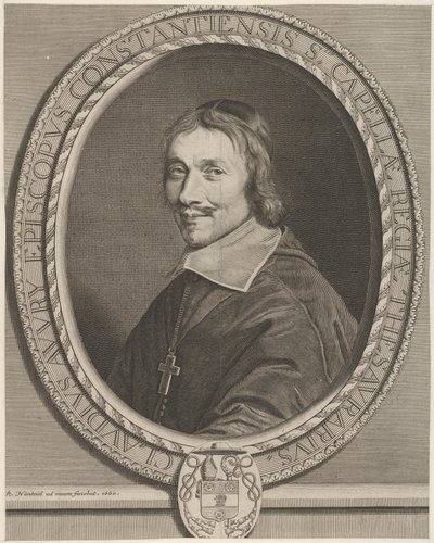 كلود أوفري ، 1660. بواسطة روبرت نانتويل