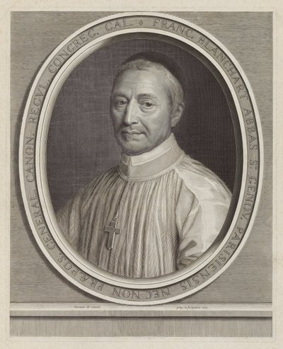 فرانسوا بلانشارت ، أب؟ de Sayde-Geneva؟ be (Abbot of Sayde-Geneva؟ be) بواسطة روبرت نانتويل