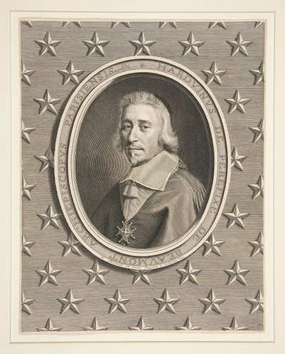 Hardouin de Péréfixe de Beaumont ، رئيس أساقفة باريس (رئيس أساقفة باريس) (1605-1671) بواسطة روبرت نانتويل