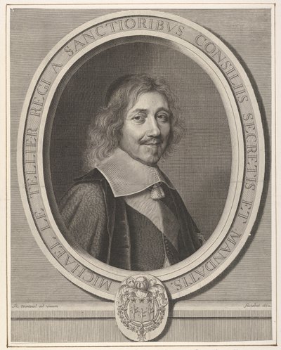 المستشار مايكل الرابع لو تالييه ، 1662. بواسطة روبرت نانتويل