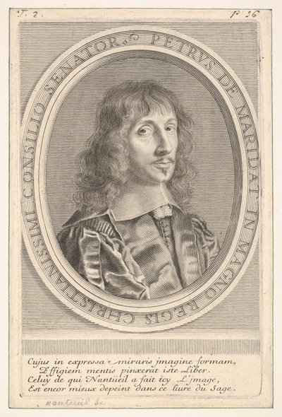 بيير دا ماريدات ، كاليفورنيا. 1653. بواسطة روبرت نانتويل