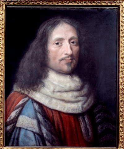 صورة لغيوم دي لاموينيون (1617-1677) أول رئيس لبرلمان باريس لوحة لروبرت نانتويل (1623-1678) باريس ، متحف كارنافاليت في القرن السابع عشر بواسطة روبرت نانتويل