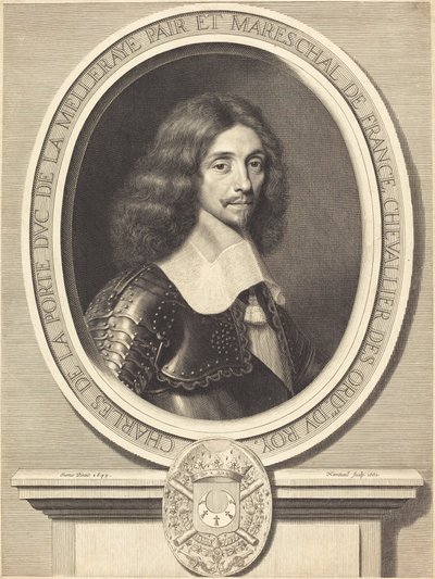 المارشال دي لا ميليراي بواسطة روبرت Nanteuil بعد Justus van Verus