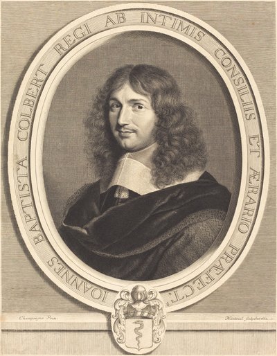 جان بابتيست كولبير بواسطة Robert Nanteuil after Philippe de Champaigne