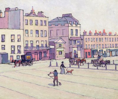 The Weigh House ، سوق كمبرلاند ، حوالي عام 1914 (زيت على قماش) بواسطة روبرت بولهيل بيفان