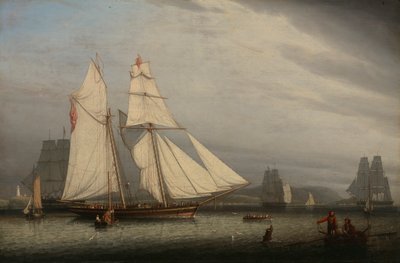 هاربور سين 1842. بواسطة روبرت سالمون