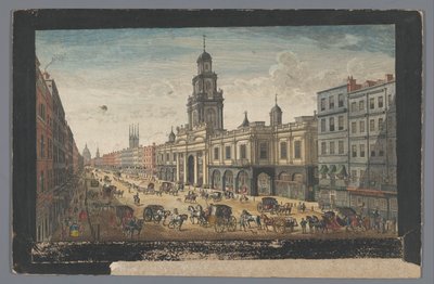 منظر لبورصة رويال في لندن منظر من Royal Exchange London (العنوان على الكائن) لندن (عنوان المسلسل) بواسطة روبرت ساير