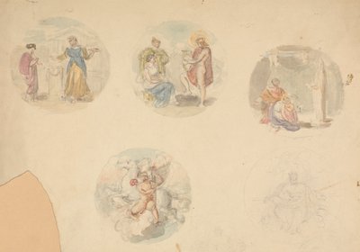 خمسة مناظر صغيرة من العصور القديمة بواسطة روبرت سميرك
