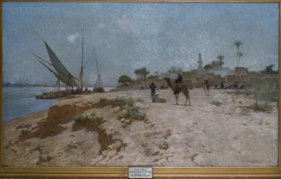 قرية على النيل بواسطة روبرت تالبوت كيلي