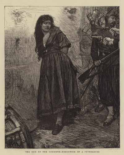 نهاية الكومونة ، إعدام بتروليوس بواسطة Robert Walker Macbeth