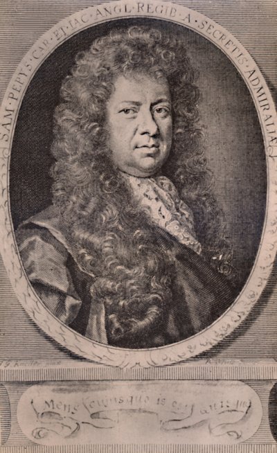 صموئيل بيبيس ، كاتب مذكرات إنجليزي ومدير بحري ، c1690 1894 بواسطة روبرت وايت