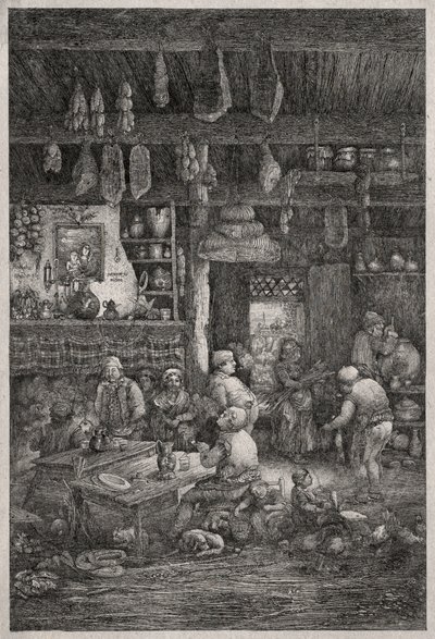 الداخلية المولدوفية ، 1856. بواسطة رودولف بريسدين