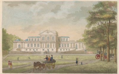 Pavilion Welgelegen في هارلم ، حوالي 1825 الجناح الملكي Welgeleegen ، الذي بناه den Heere Hope - في den Jaare 1786 ، بالقرب من Haarlem / Le Pavillon Royale Welgeleegen - bati par le Sieur Hope - l