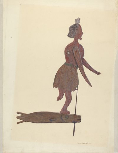 ريشة الطقس ، ج. 1940. بواسطة روجر ديتس