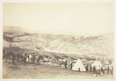 معسكر مدفعية الحصان 1855. بواسطة روجر فينتون