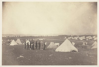 أحياء Bosquet العامة تطل نحو مزرعة Mackenzie ، 1855. بواسطة روجر فينتون