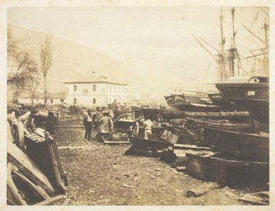 مكان الهبوط، مرفأ الذخائر، بالاكلافا بواسطة Roger Fenton