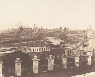 موسكو ، الكرملين في المسافة ، 1852. بواسطة روجر فينتون