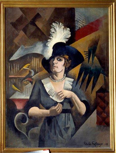 صورة لأليس في القبعة الكبيرة. لوحة لروجر دي لا فريسناي (1885-1925) بواسطة روجر دي لا فريسناي