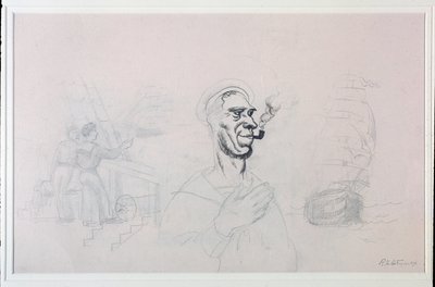 البحار (رسم ، القرن العشرين) بواسطة روجر دي لا فريسناي
