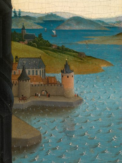 تفاصيل رسم القديس لوقا صورة العذراء (زيت على لوحة) بواسطة روجير فان دير (بعد) وايدن
