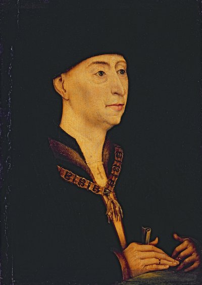 فيليب الطيب (1396-1467) دوق بورغندي (1419-67) (زيت على لوح) بواسطة روجير فان دير (بعد) وايدن