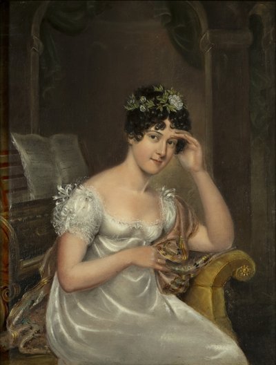 بورتريه ذاتي ، حوالي 1814 (زيت على قماش) بواسطة روليندا شارلز