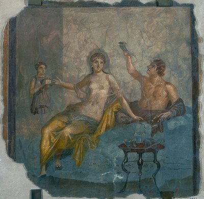 الشاب والحطيرة. من Herculaneum. 50-79 م بواسطة رواية