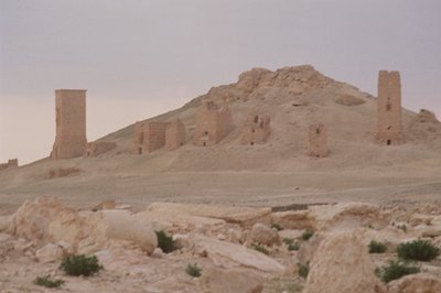 مقابر الأبراج بما في ذلك مقبرة برج إيامليكو التي بنيت عام 83 م ، وادي المقابر بواسطة رواية