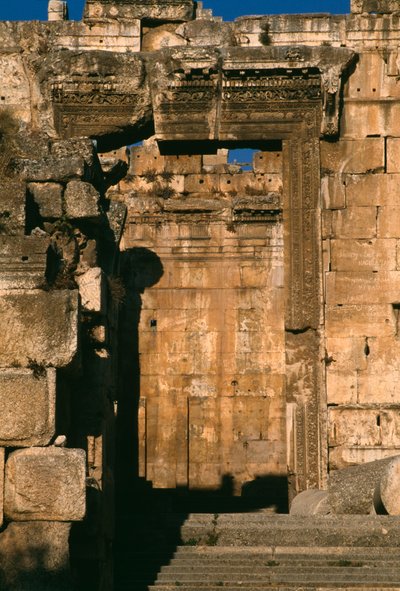 معبد باخوس ، التفاصيل ، العصر الإمبراطوري العالي (27 ق.م - 395 م) بواسطة الفترة الإمبراطورية الرومانية
