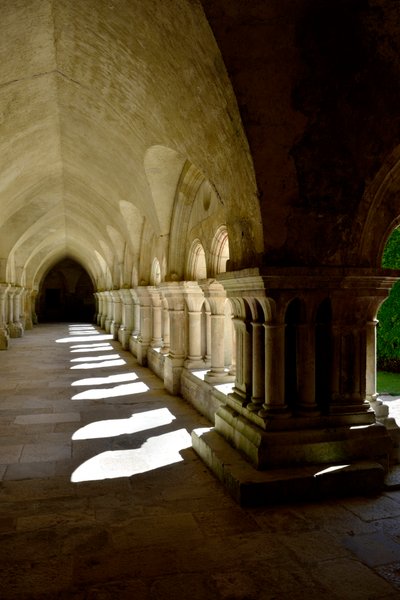 العمارة الرومانية: معرض لقاعة دير Cistercian في Fontenay ، بورغوندي بواسطة رومانيسك