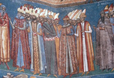 أتراك ، تفاصيل من الحكم الأخير ، 1547-50 بواسطة المدرسة الرومانية