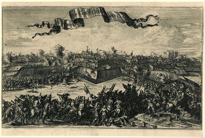 احتلال كوفوردن في 30 ديسمبر 1672 غزو ​​Coeverde مع Cast [ثعبان البحر] (العنوان على الكائن) بواسطة رومين دي هوج (منسوب إلى)