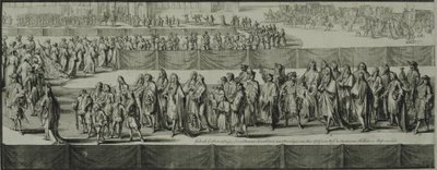 موكب جنازة الملكة ماري الثانية ، 1695 بواسطة Romeyn de Hooghe