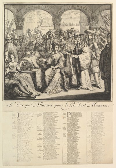 LEurope Allarmée.nd بواسطة Romeyn de Hooghe