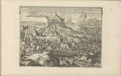 Optocht van Abessijn Abyssinien op Tight / Marche des Abissins (العنوان على الكائن) جزر الهند الشرقية والغربية وأماكن أخرى (عنوان السلسلة) بواسطة Romeyn de Hooghe