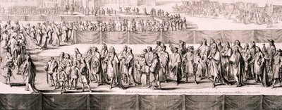 جنازة الملكة ماري الثانية ، وستمنستر أبي ، لندن ، 1695 بواسطة Romeyn de Hooghe