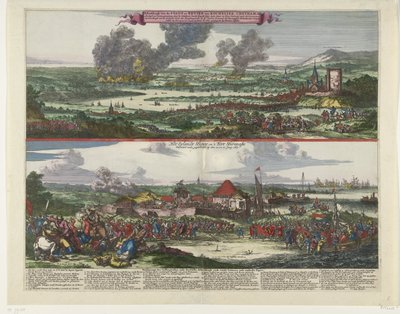 رحلة إلى تشاتام والاستيلاء على جزيرة شيبي ، 1667 صورة لمدينة و Revier of Rochester و Chetham وما إلى ذلك / The Eylandt Shepey و 