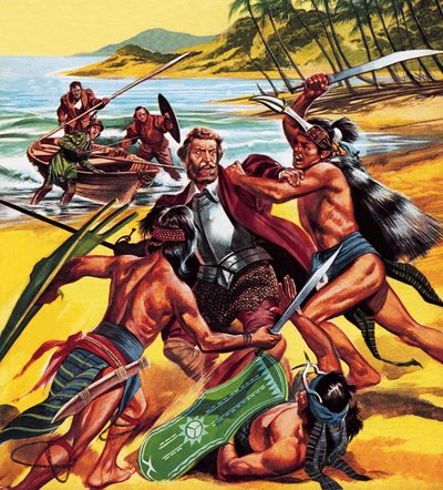 وفاة فرديناند ماجلان بواسطة رون إمبلتون