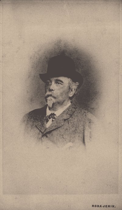 صورة لأغسطس تسانغ 1807-1888 بواسطة روزا جنيك