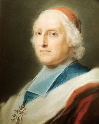 صورة للكاردينال دي بوليجناك ، بقلم روزالبا كاريرا (1673-1757) بواسطة روزالبا جيوفانا كاريرا