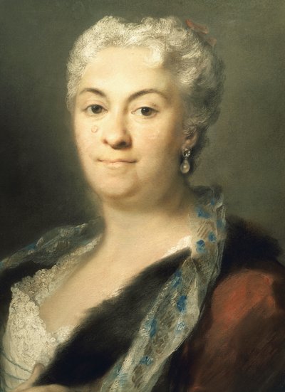 صورة للسيدة روزالبا كاريرا (1673-1757) بواسطة روزالبا جيوفانا كاريرا