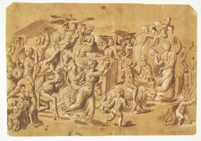 انتصار باخوس بواسطة Rosso Fiorentino